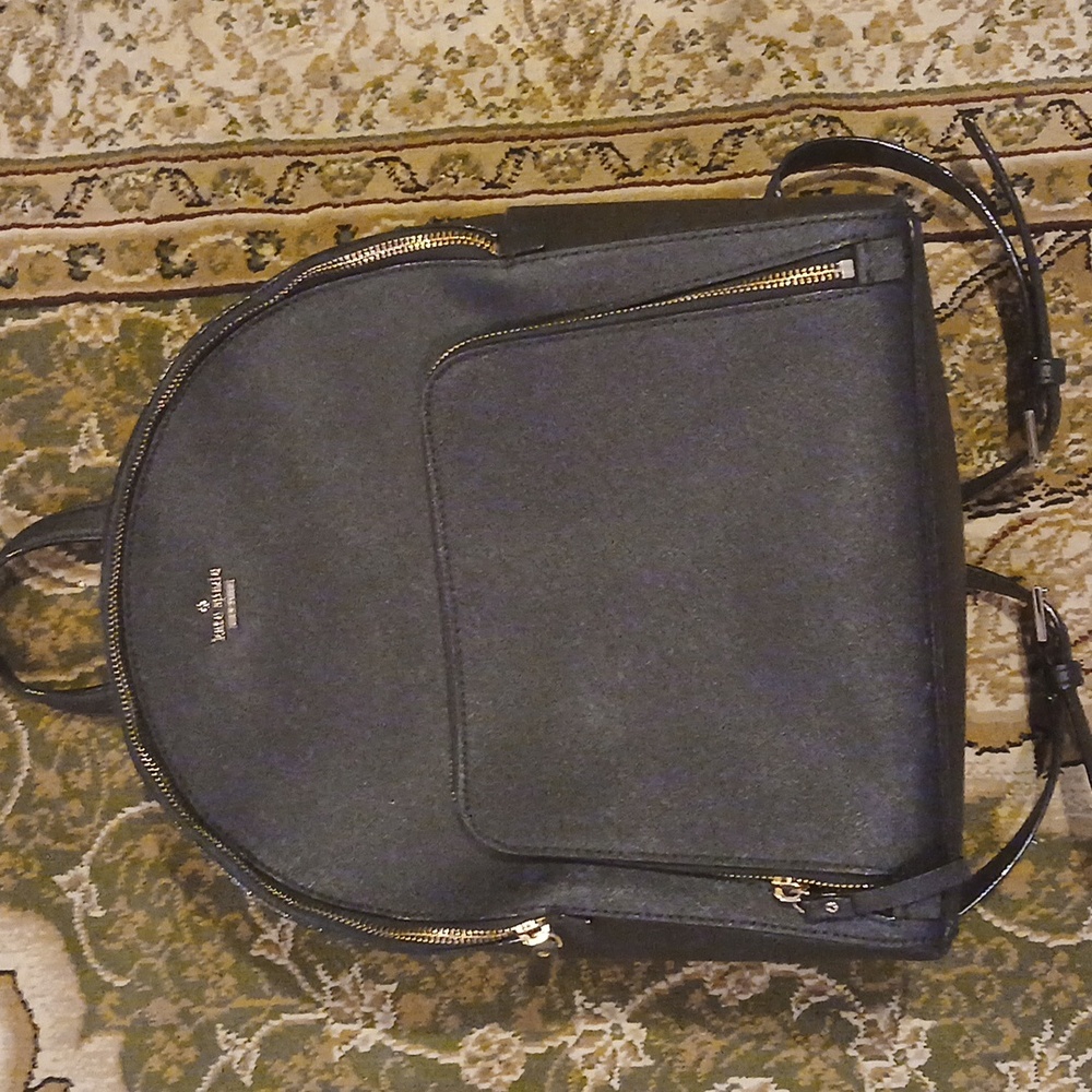 Black Kate spade backpack